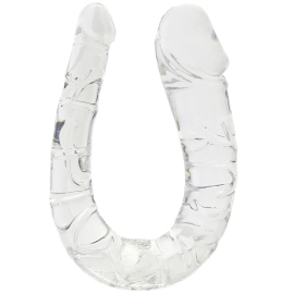Фаллос Double Trouble King Cock Clear