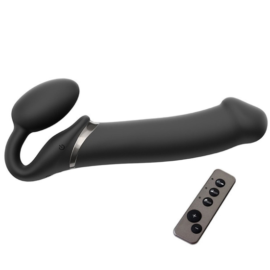 Страпон безремневой Vibrating Strap-on-me XL