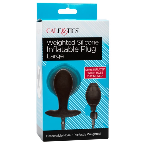 Пробка с расширением Weighted Silicone Inflatable L