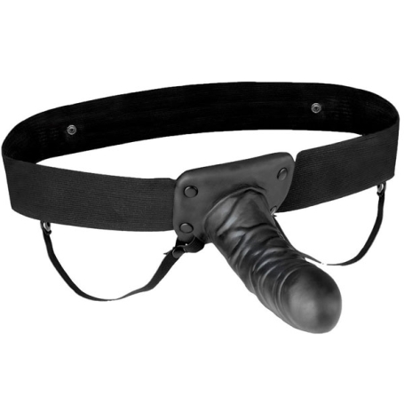 Страпон полый (фаллопротез) Lux Fetish Unisex Vibrating